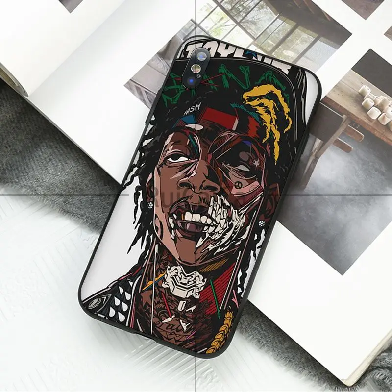 Personality art rapper color tattoo