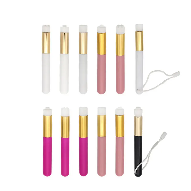 

2pc Professional Cleanser Washing Brush Nasal Brush Eyelash Extension Applicator Eyelash Extensions Tool Gift Set For Women