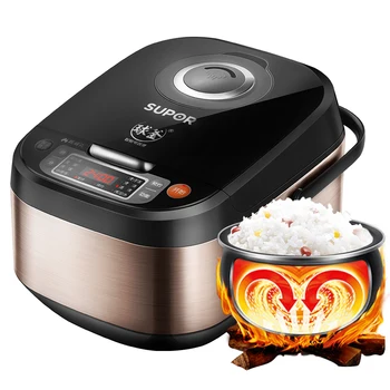 

Rice cooker rice cooker 4L home intelligent automatic cooking rice pot Firewood rice 6 people