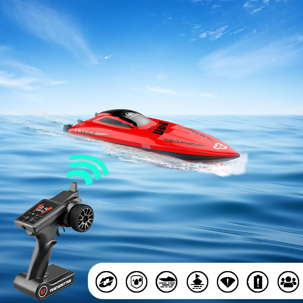 

Udi 009 High Speed Rc Boat 2.4g Self-righting Waterproof Rc Boat Model Udirc Ud 009 Remote Control Boat Remote Boat Rc Ship