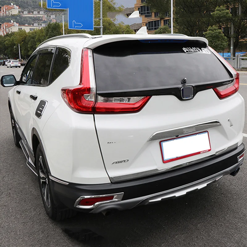 Для Honda CRV- ABS Автомобильная крышка для багажника защитная накладка на дверь багажного отделения Задняя Крышка багажника отделка автомобиля Стайлинг