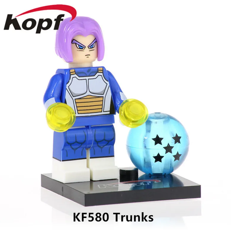 20 шт. фигурки Dragon Ball Z Krillin Black Goku Rose Vegeta строительные блоки коллекция деталек Подарочные игрушки Модель Дети KF577