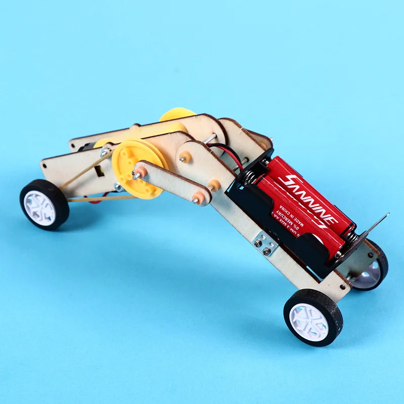 Электронный Робот для ползания, наборы, игрушки для детей, подарок, сделай сам, собранный гусеничный автомобиль, модель, технология, научный эксперимент, развивающие игрушки