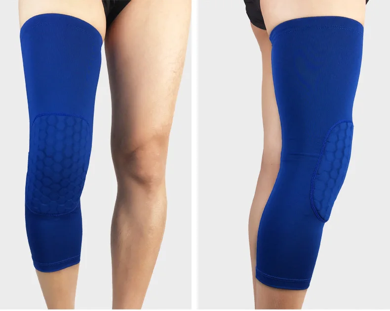 1PC Basketball Knee Pads Protector Compression Sleeve Honeycomb Foam Brace Kneepad Fitness Gear Volleyball Support