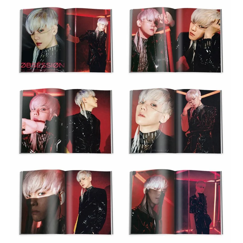 EXO аблум OBSESSION Мода K-pop EXO мини Фотокнига фото карты вентиляторы коллекция Upplies Канцелярский набор