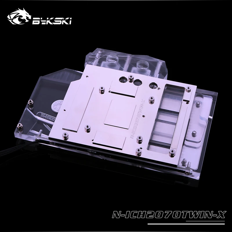 Bykski A-MX58OVA-X полный охват GPU водяной блок для MAXSUN RX580 кулер для видеокарты радиатор водяного охлаждения кулер