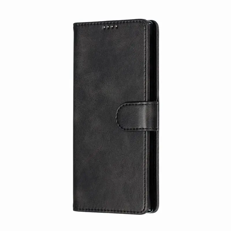 Чехол s для Xiao mi Red mi Note 8 Pro, чехол на магнитной застежке, Роскошный кошелек, кожаный чехол для телефона на Xiomi mi 8 mi 8 Red mi Note 8, чехол - Цвет: Black