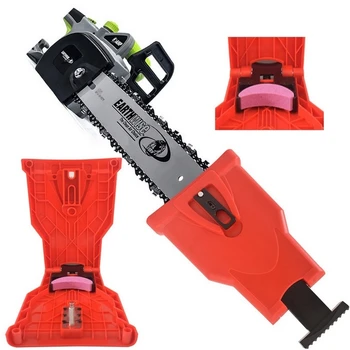 

Saw Chain Sharpener Teeth Sharpener Bar-Mounted Fast Grinding Electric Power Chainsaw Chain Sharpener Woodworking Tools