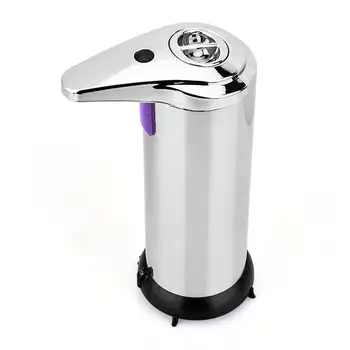 

Soap Dispenser Battery Powered 280ml WallMount Automatic IR Sensor Touch-free Kitchen Soap Lotion Pump for Kitchen Bathroom