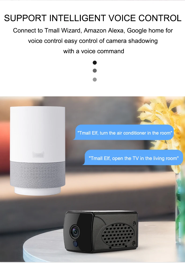 Wifi камера Мини wifi няня камера IP/камера AP Облачное хранилище 1080P HD ночное видение видео микро беспроводная камера наблюдения настоящая