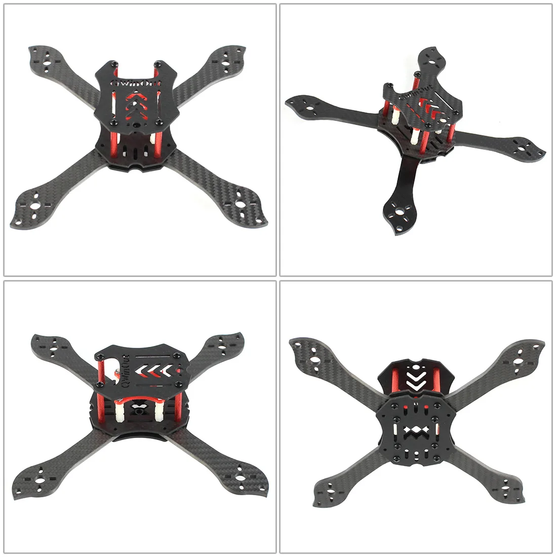 DIY наборы аксессуаров Threel X 3K съемная рамка RS2306 2750KV бесщеточный двигатель 30A ESC с PDB для FPV Racer мини Запчасти для самолетов