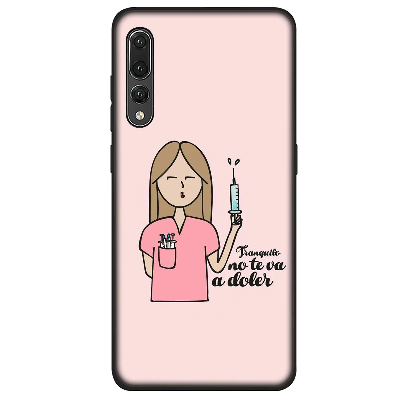 7 Модный Забавный мягкий чехол с изображением доктора медсестры для huawei P30 P20 Pro P10 P9 Lite Mini P Smart Z Plus - Цвет: 7
