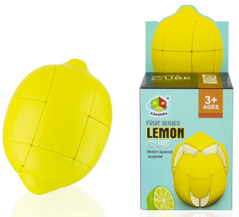 FanXin фрукты волшебный куб желтый красный головоломка Cubo Maico безопасный ABS обучающая игрушка для детей головоломка подарок на день рождения