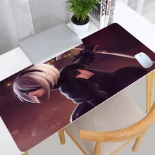 

NieR Mouse pad large Carpet Anime desk Mat mouse mats Pc gamer Keyboard gaming computer accessories Hot Kawaii laptop mousepad