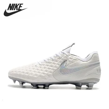 

Nike Tiempo Legend 8 Elite Water Knitted Scalp Skin Sneakers Men Soccer Boots Low Cut Football Cleats Shoes Mans Boots