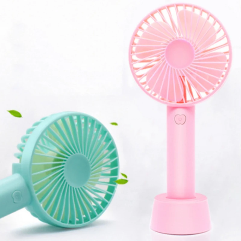 

Handheld Fan Pocket Fan Electric Fan Portable USB ABS 1200mAh 3 Speed Air Conditioning Summer Cooling Mini Rechargeable Battery