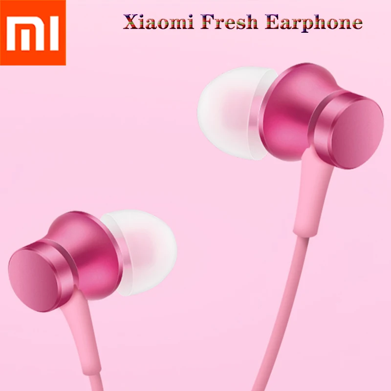 Наушники-вкладыши Xiaomi Молодежная версия с проводом управления 3 5 мм музыкальные
