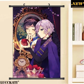 

Twisted Wonderland male Jade Leech Leona Floyd Lilia Ace Riddle cameltoe cartoon anime wall mural scroll canvas painting poster