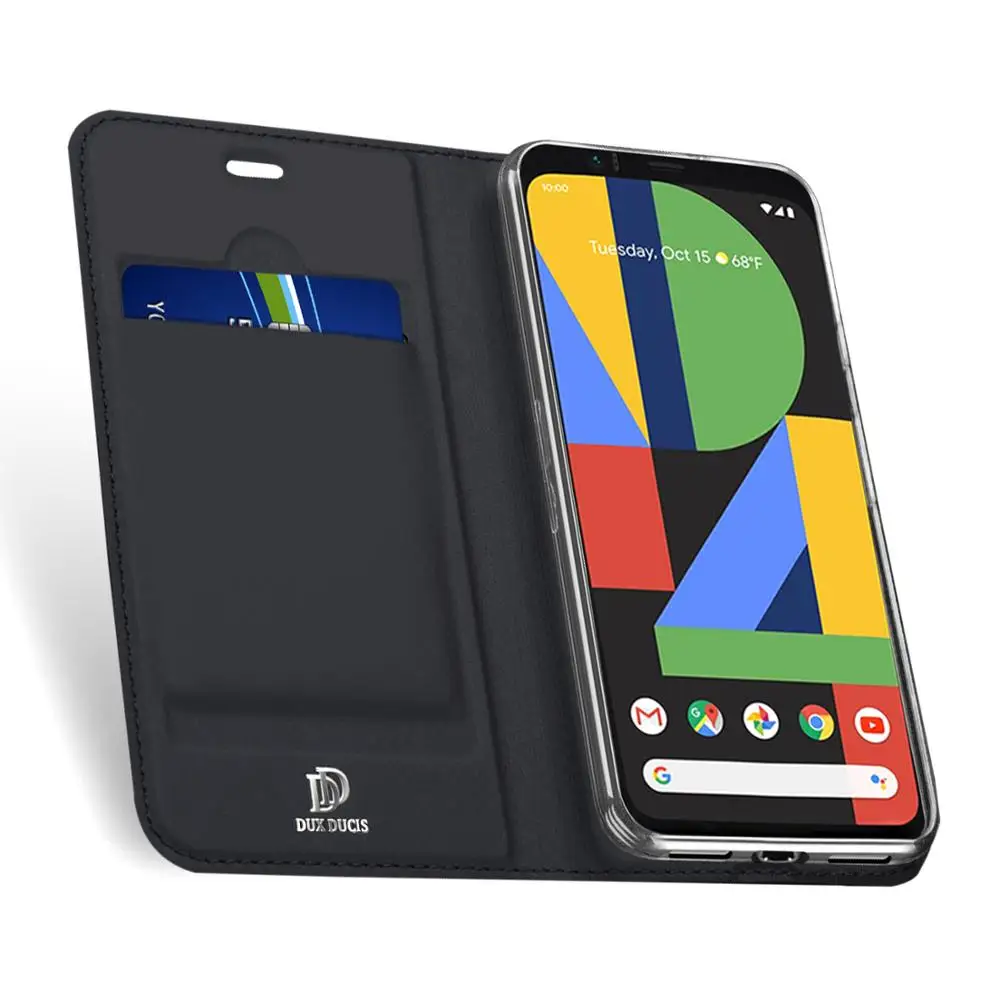 Чехол-книжка для Google Pixel 4 Pixel4, кожаный чехол-книжка для Google Pixel 4, Магнитный флип-чехол для телефона 5,7 дюйма