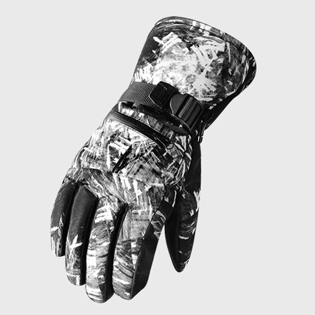 Зимние перчатки унисекс, утепленные перчатки, теплые ветрозащитные перчатки для велоспорта, перчатки для бега на открытом воздухе, теплые ветрозащитные перчатки для велоспорта, перчатки для бега на открытом воздухе