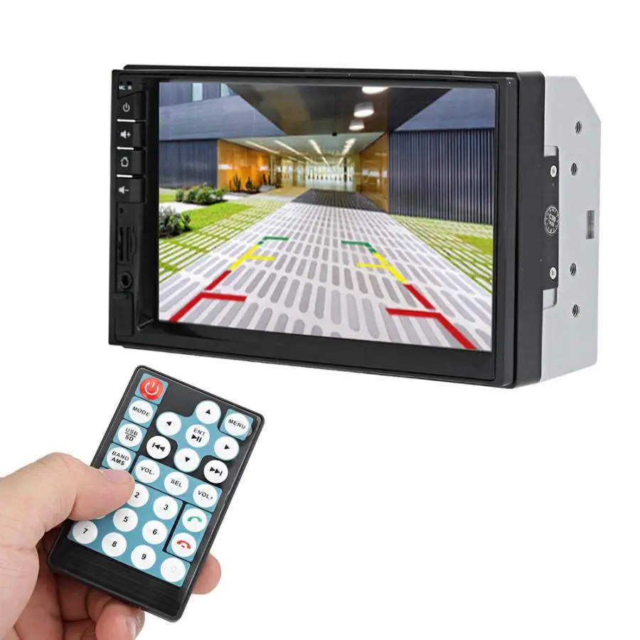 

7in HD 2Din Bluetooth Stereo Car GPS Navigation FM Player Support for iOS/Android multimedia car auto accessorie