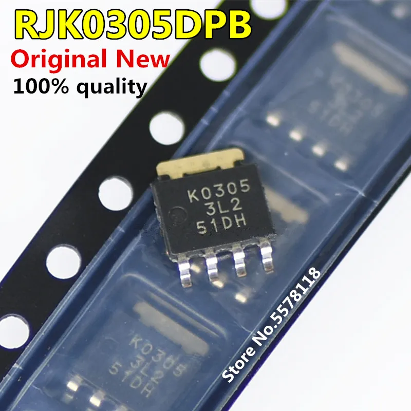10pcs RJK0305DPB RJK0305 K0305 MOSFET SOT-669 Chipset | Электронные компоненты и принадлежности