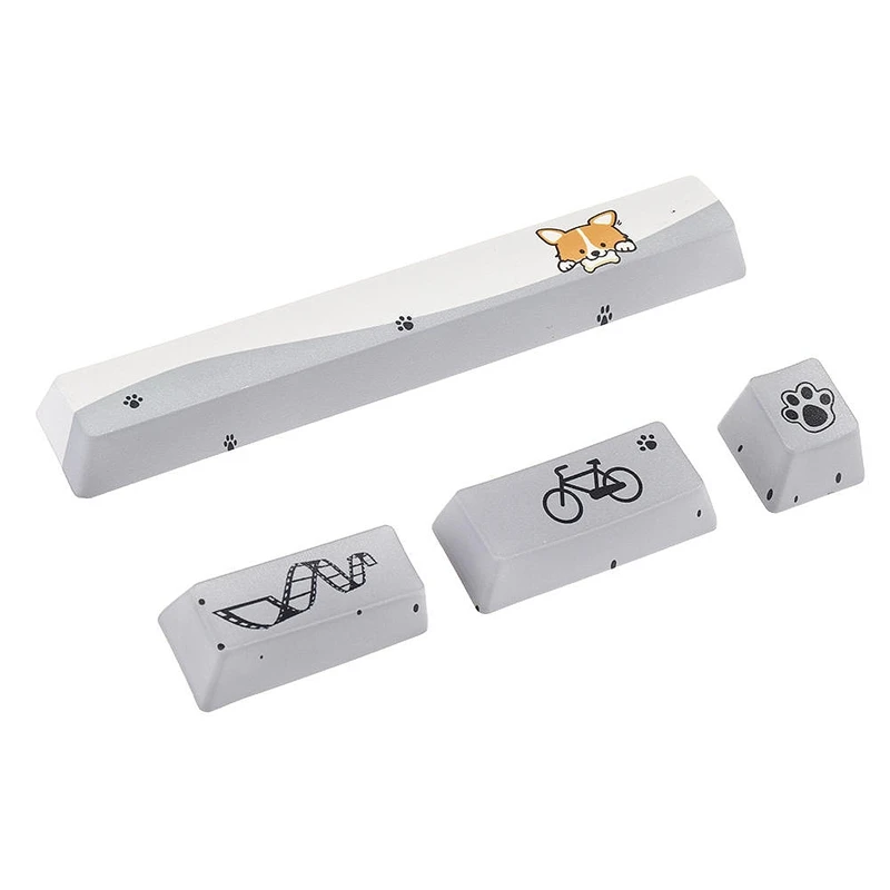 PBT Keycaps механическая клавиатура Keycap Set(6.25U пробел+ ESC+ вход+ цифровой ввод клавиатуры