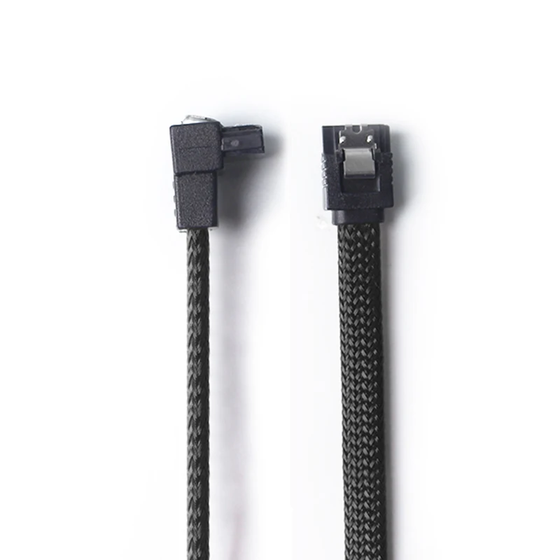 SSD HDD SATA 3.0 III Data Cable to SSD HDD Hard Disk Drive Cord Sata3 Straight Right Angle 6Gb/s for MSI Gigabyte Motherboard - Image 5