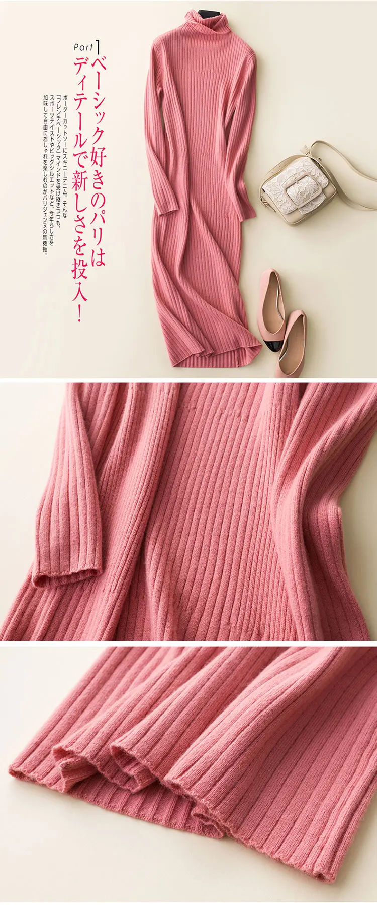 Кашемировое высококачественное женское повседневное длинное женское платье-свитер осень зима черный длинный рукав свободные трикотажные свитера платья