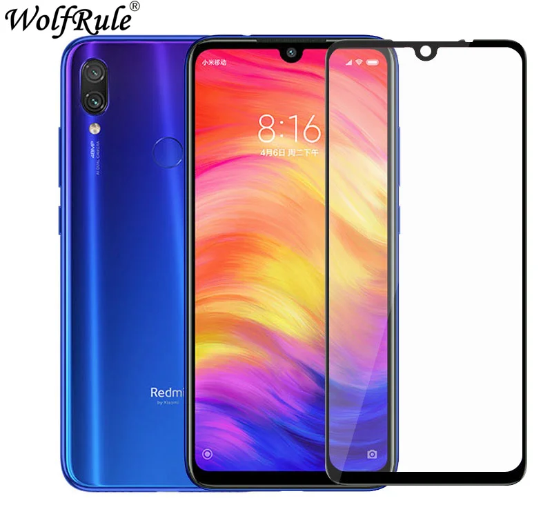 2 шт. для Xiaomi Redmi Note 8 Pro стекло 8A 7 7A закаленное полный клей Защита экрана T