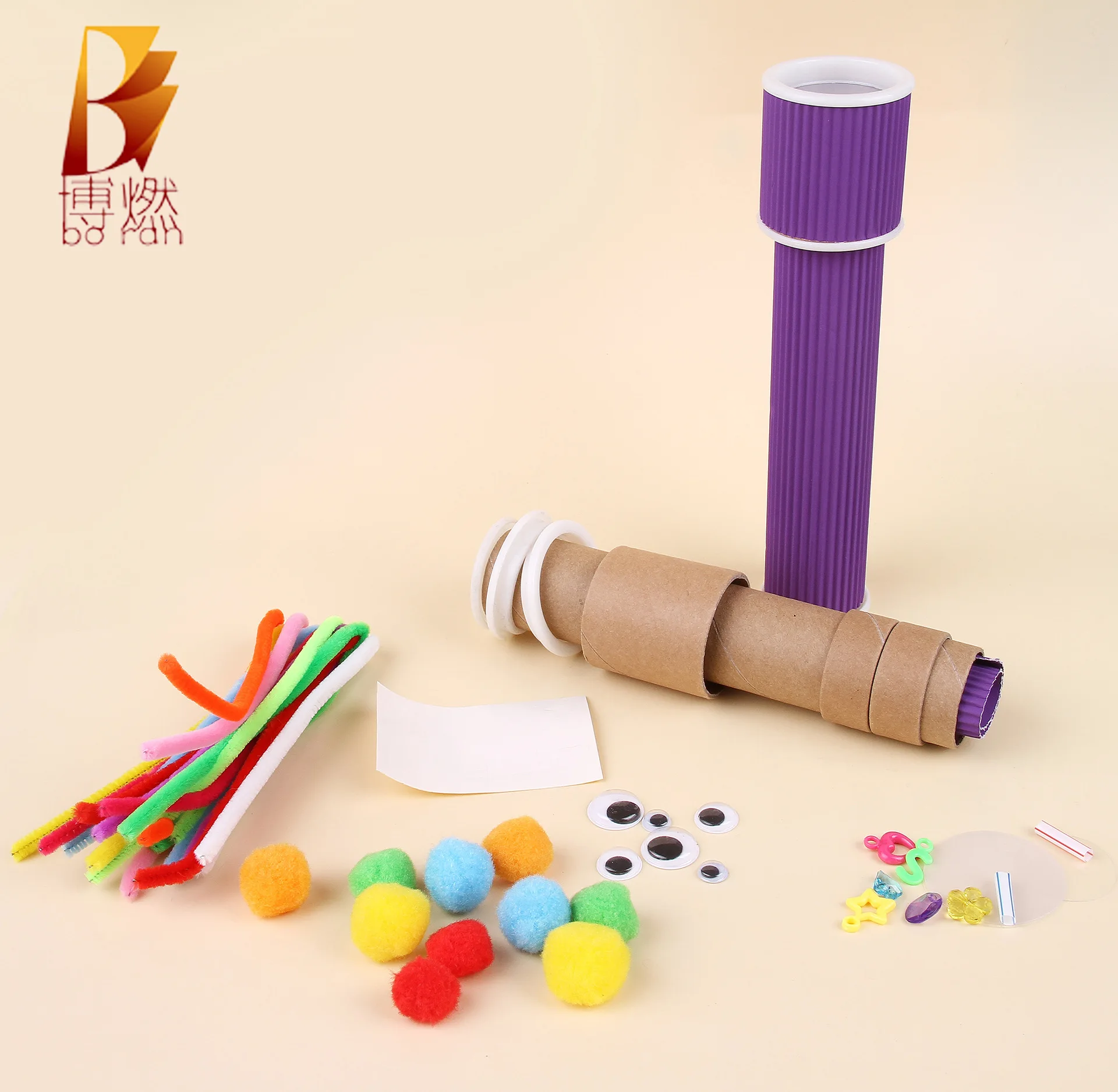 DIY Творческий калейдоскоп Кристалл калейдоскоп полный спектр спецификаций