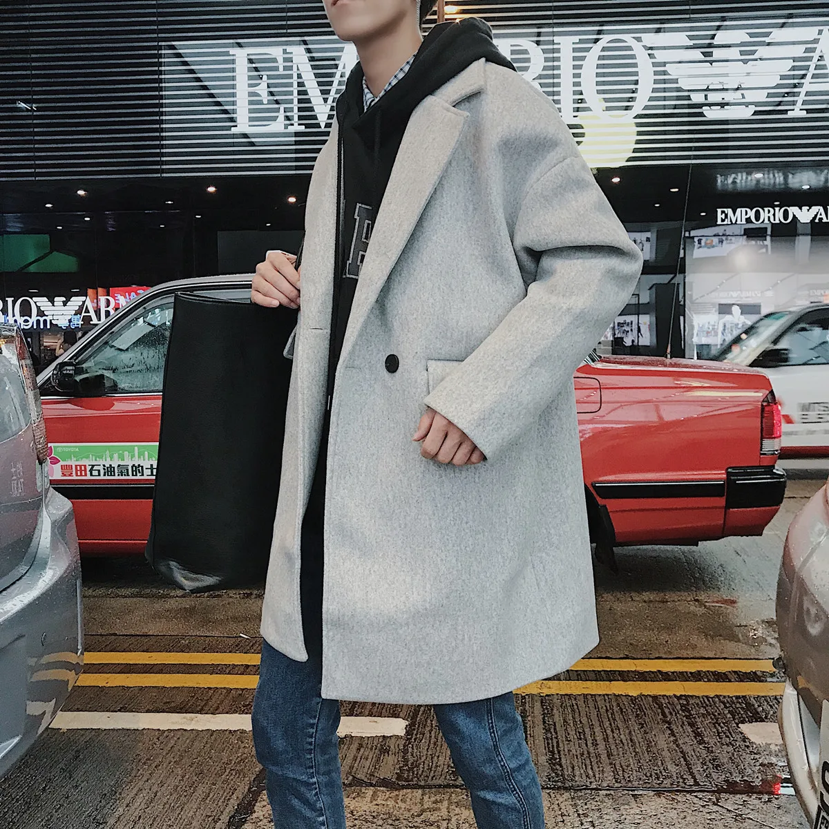 Chinese Style Spring And Summer Models Of High Quality Casual Loose Comfortable Solid Color Hooded Super Fire New Long Coat