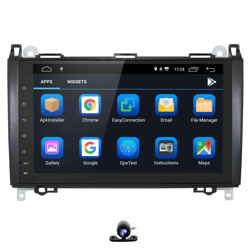 " ips Android 9,0 4G 64G Автомобильный gps для Mercedes Benz Sprinter B200 b-класс W245 B170 W209 W169 A180 A160 W906 радио без dvd