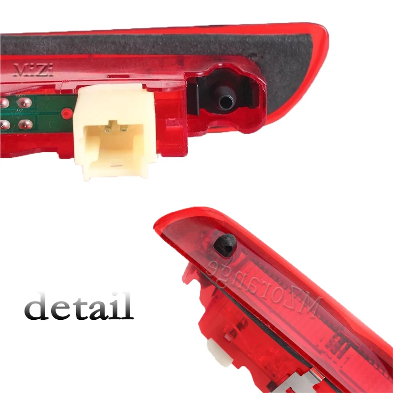 LED 3rd Third Brake Light For Armada 04-15, KEWISAUTO Red Center High Mount Stop Light For Nissan Armada 2005-2015/ Nissan Pathfinder Armada 2004/ Infiniti 2004-2010 QX56 Accessories(1PCS