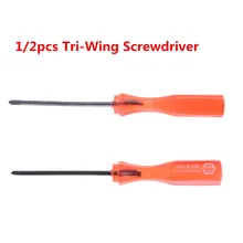 1 pièces Triwing tournevis à trois ailes tournevis pour Wii GBA DS Lite NDSL NDS SP outil de réparation en gros