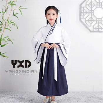 

Chinese Kids Dresses Traditional Dance Costumes Girls Dress Oriental Stage Children Performance Clothes Festival Dancing Vestido