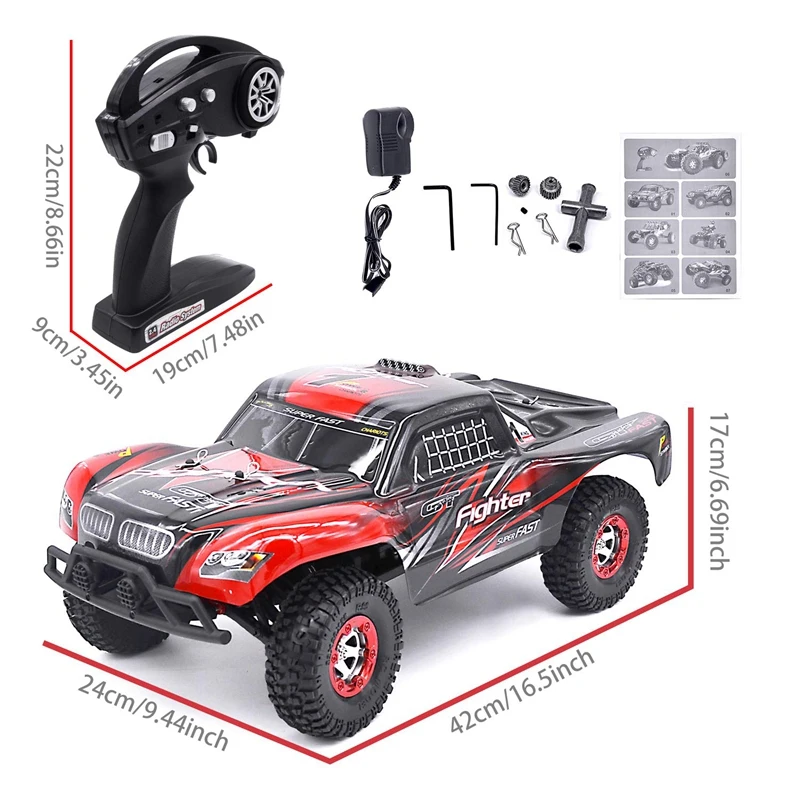 KW-C01 радиоуправляемые машины 1/12 4WD внедорожный автомобиль дистанционного управления, высокая скорость 35 км/ч Traxxas RC грузовик/монстр грузовик, лучшая RC багги игрушка для Adu