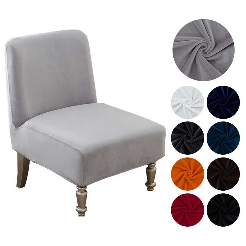 Details about   Velvet Stretch Armchair Slipcover One-seater Single Sofa Chair Cover Protector 