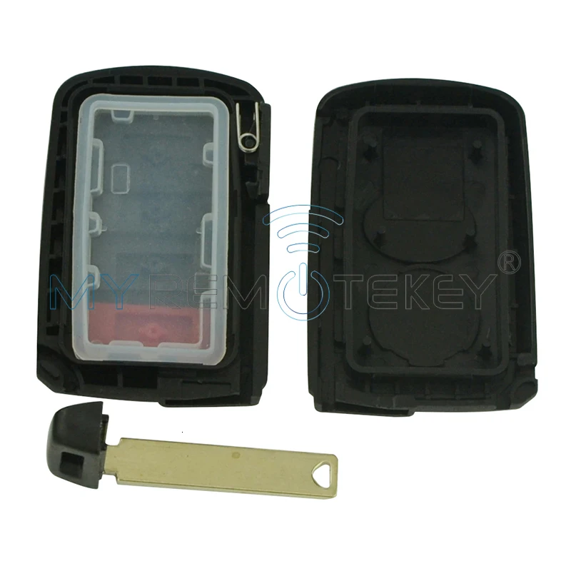 Remtekey 5 шт. корпус умного ключа крышка HYQ14FBA для Toyota Avalon Camry Corolla Highlander 2012- 4 кнопки