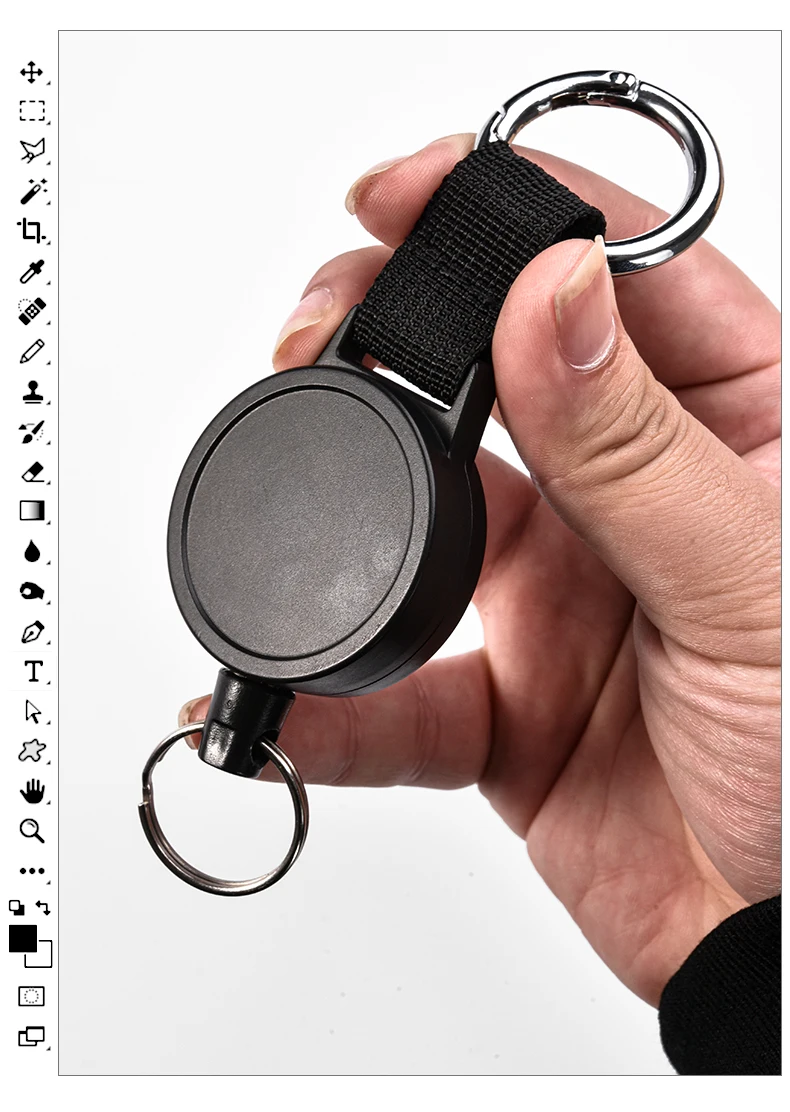 outdoor key holder on Qoong 80cm Wire Rope Camping Telescopic Burglar Key Holder Tactical Keychain Outdoor Key Ring Return Retractable Key Chain H25 Key Chains Aliexpress