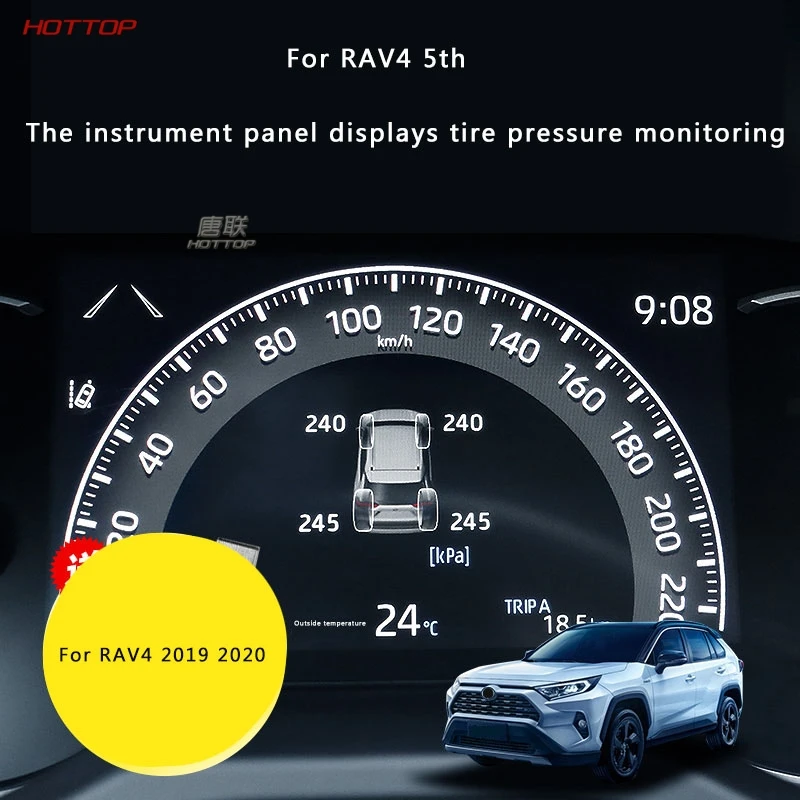 Умная Автомобильная TPMS система контроля давления в шинах цифровой ЖК-дисплей