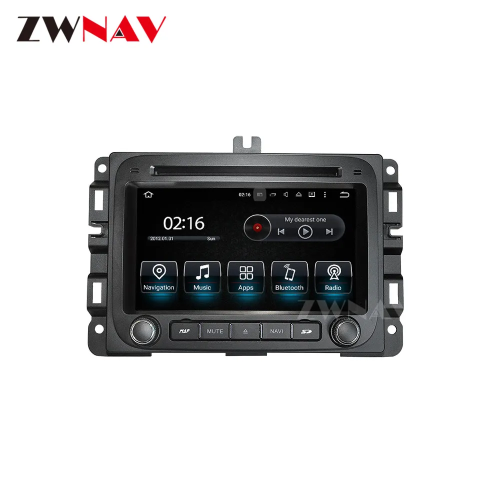 4+64 7Inch Android 10.0 screen Car Multimedia Player For Dodge RAM1500 2014 GPS navigation Auto Audio Radio stereo IPS head unit