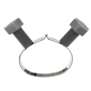 

Silver Screw THROUGH THE HEAD Funny Headband Prop Party Fancy Dress