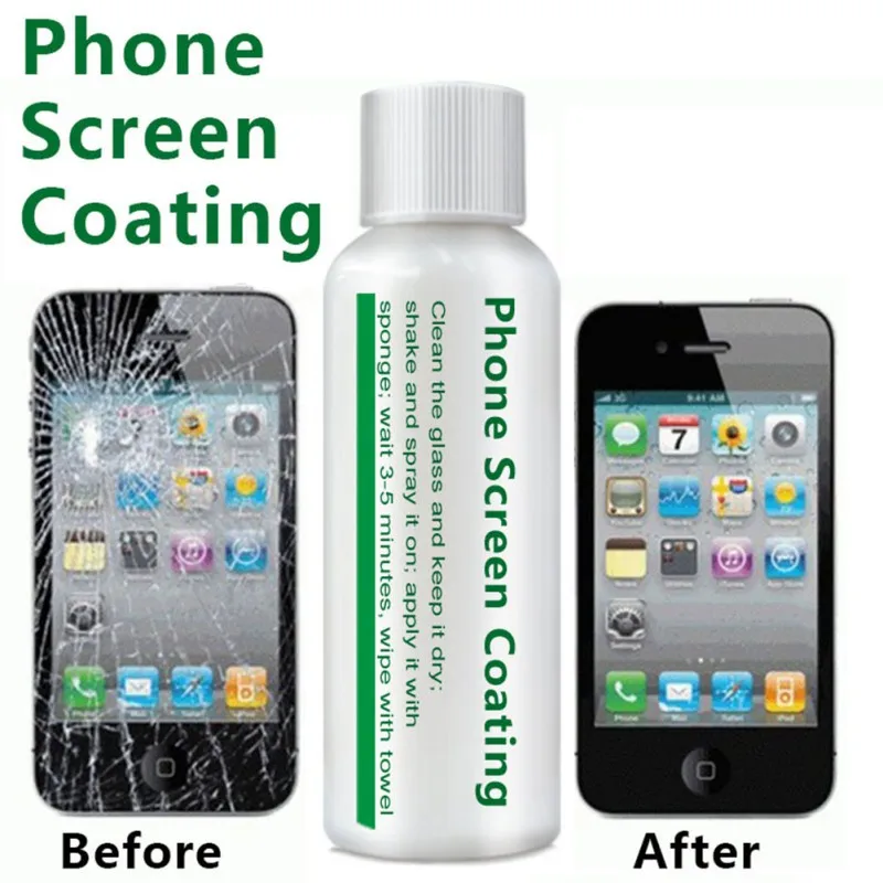 

Rain-Proof Anti-fog Waterproof Glass Coating Agent For Car Glass Bathroom Mobile Phone Screen New