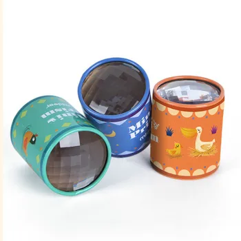 

Mideer Tin Bee-eye Kaleidoscope Dynamic Vision Traditional Nostalgic Puzzle Tin Prism Multi-function Toy For Children