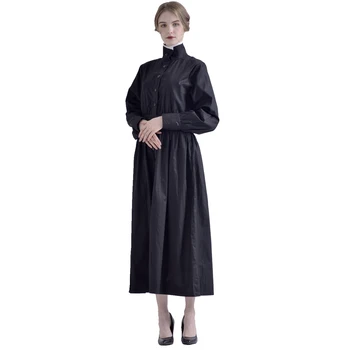 

Women Lolita Dress Vintage Victorian Fashion Long Sleeves Sweet British Housekeeper Servant Prairie Cosplay Costumes for Party