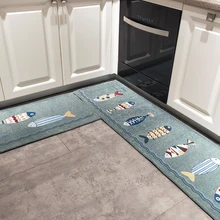 Кухня коврик длинные водопоглощение, предотвращение, анти-Противоскользящий коврик для ног в дверь, дверьных ковриков, дома коврик для спальни, ванной