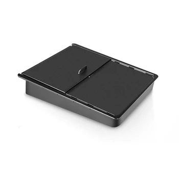 

Armrest Pad Storage Box,Center Console Armrest Manager Accessories, Sundry Sorting Box for Tesla Model 3 Y 2017-2020