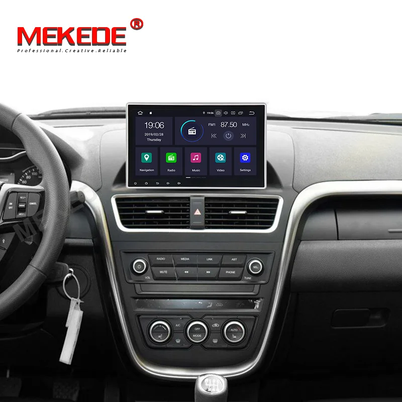 Top MP5-Player Octa Core 4G 64G Android9.0 Full Touch Screen Car radio for Universal Auto Multimediadvd player GPS BT WIFI IPS+DSP 4