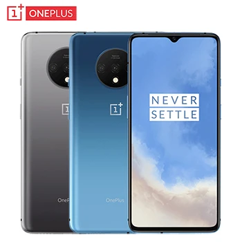 OnePlus 7T мобильный телефон 8 Гб 128 ГБ 6,55 дюймов AMOLED экран Snapdragon 855 Plus Восьмиядерный 48мп Тройная камера NFC UFS 3,0 смартфон